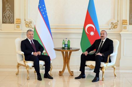 Лидеры Узбекистана и Азербайджана провели второе заседание Высшего межгосударственного совета