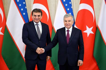 President of Uzbekistan Receives Executives of Leading Turkish Companies