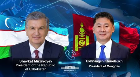 Presidents of Uzbekistan and Mongolia underline the importance of expanding cooperation