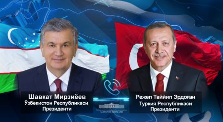 Ўзбекистон ва Туркия етакчилари Рамазон ҳайити муносабати билан бир-бирини самимий қутладилар