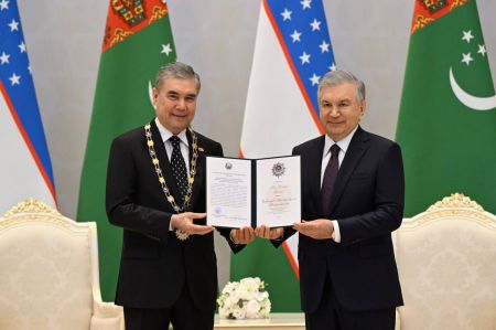 Национальный лидер туркменского народа награжден орденом «Олий Даражали Дўстлик»