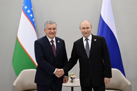Ўзбекистон ва Россия етакчилари икки томонлама кун тартибининг долзарб масалаларини муҳокама қилдилар