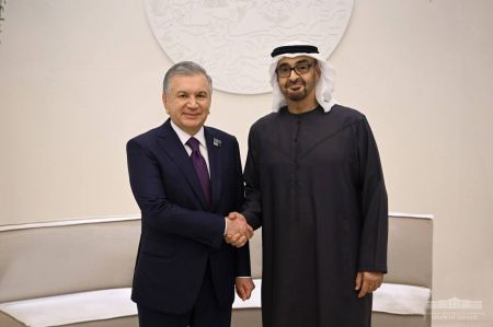 Лидеры Узбекистана и ОАЭ выступили за дальнейшее расширение многопланового партнерства