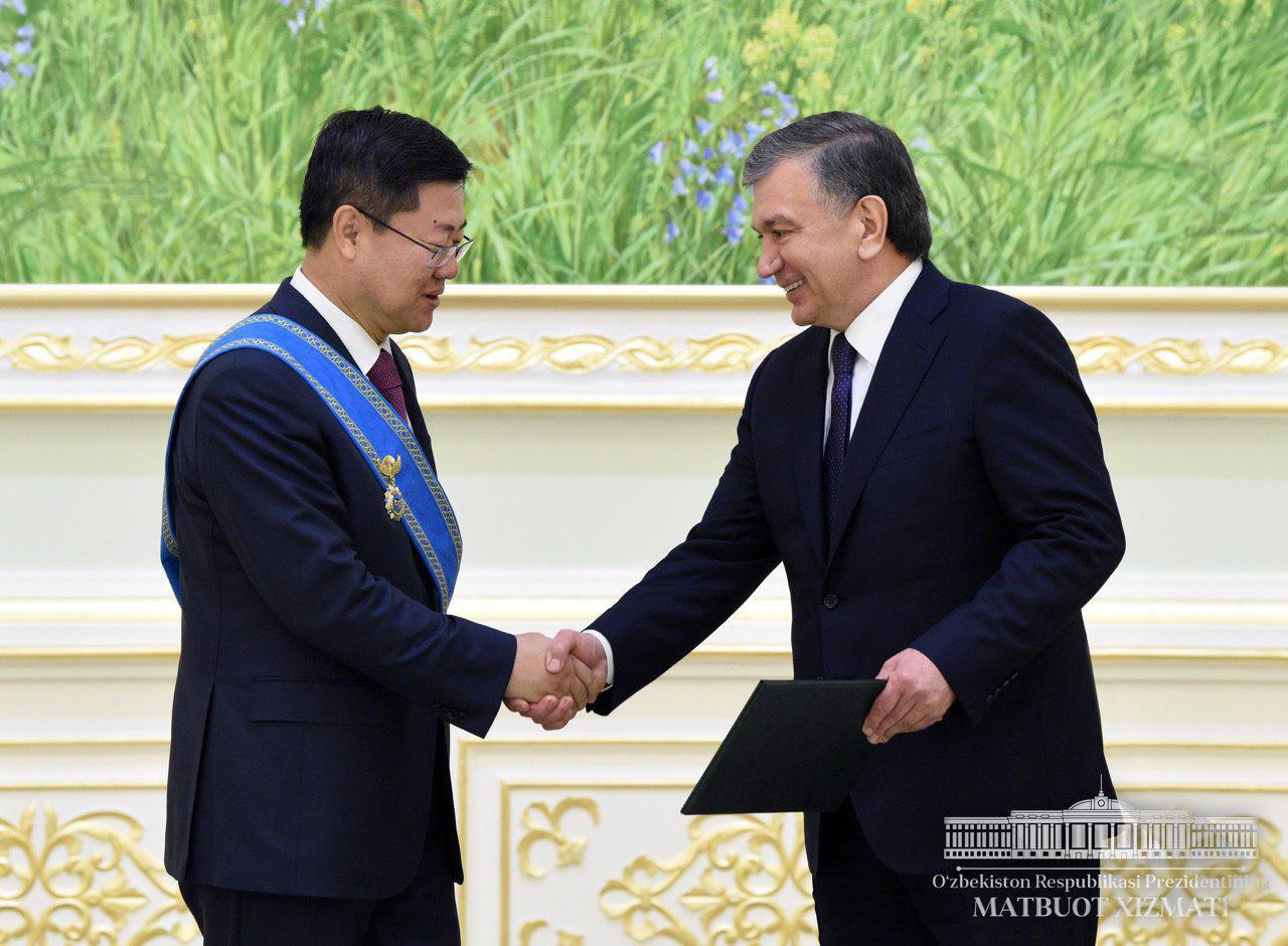 President of Uzbekistan received Ambassador of China