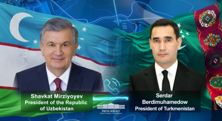 Uzbek and Turkmen Presidents Discuss Development of Practical Interaction
