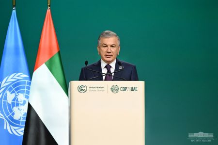 Address by the President of the Republic of Uzbekistan Shavkat Mirziyoyev at the UN Climate Change Conference (COP28)