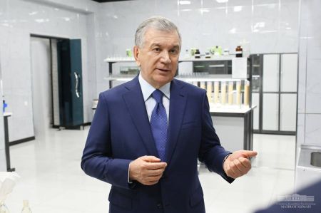 President Gets Acquainted with the Activity of a Cluster in Bukhara
