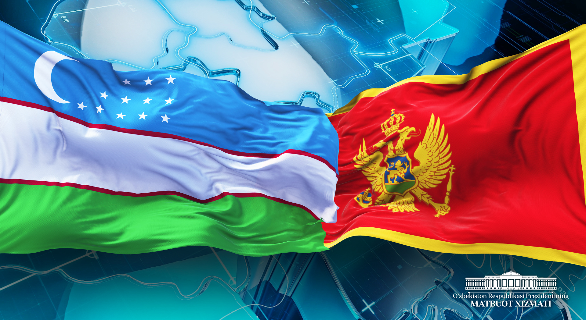 Shavkat Mirziyoyev congratulates Milo Đukanović