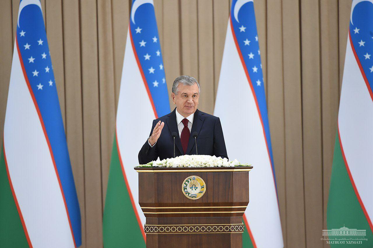 Выступление Президента Республики Узбекистан Шавката Мирзиёева на торжественном собрании, посвященном 29-й годовщине независимости Республики Узбекистан