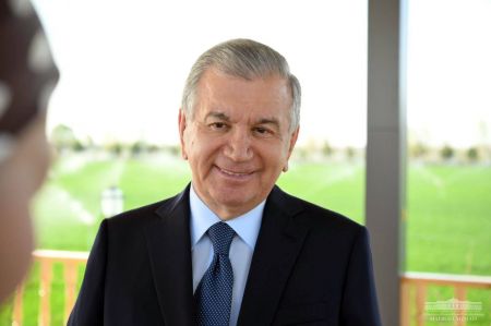 Uzbek President Meets with Khorezm Farmers Uzbek President Meets with Khorezm Farmers