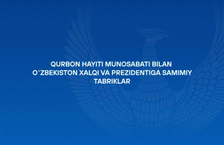 Xorijiy hamkorlardan qutlovlar