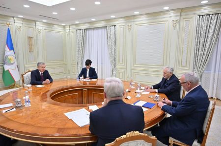 Ўзбекистон Президенти Халқаро маслаҳат кенгаши аъзоларини қабул қилди
