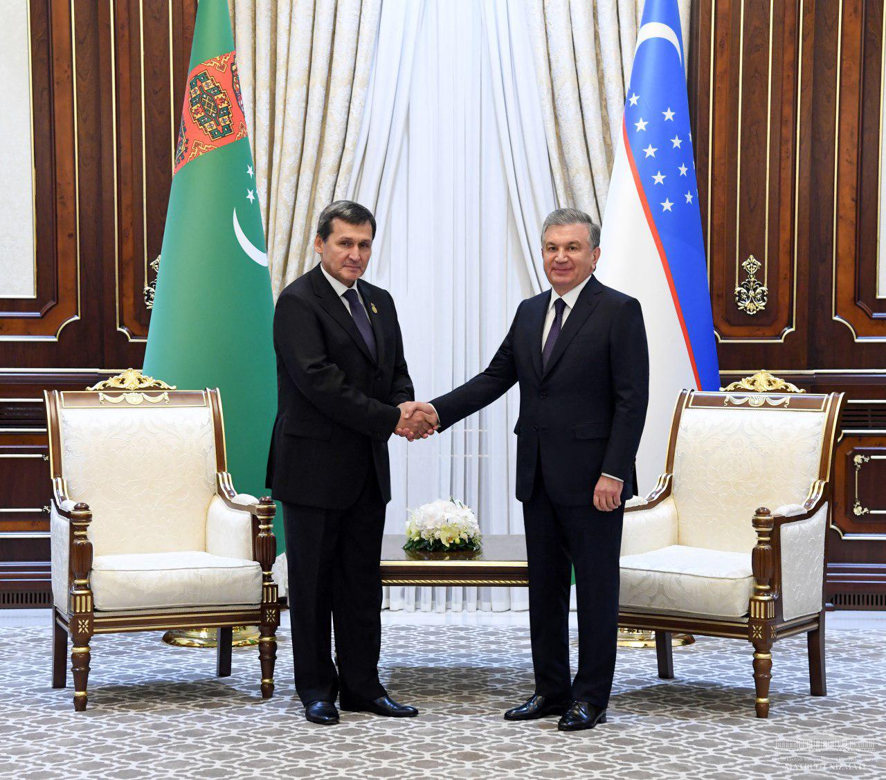 The President of Uzbekistan receives Deputy Chairman of Turkmenistan’s Cabinet of Ministers The President of Uzbekistan receives Deputy Chairman of Turkmenistan’s Cabinet of Ministers