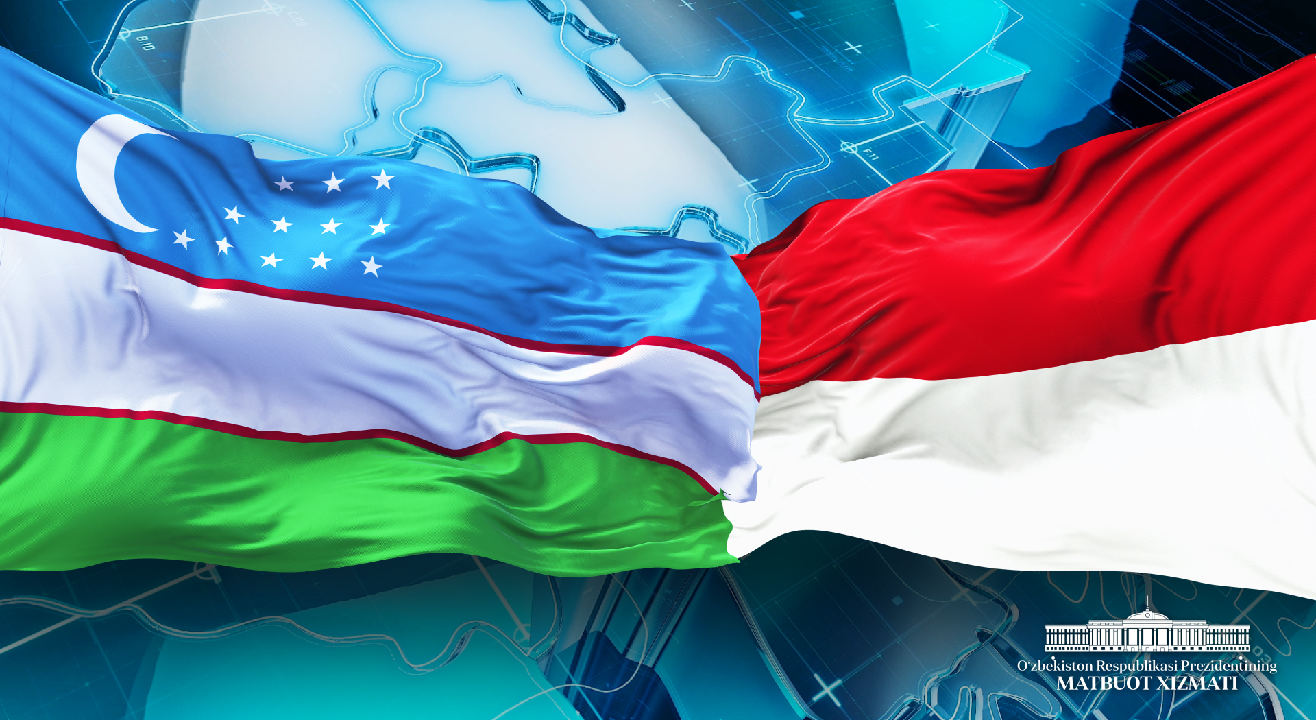 Shavkat Mirziyoyev congratulates the Indonesian President
