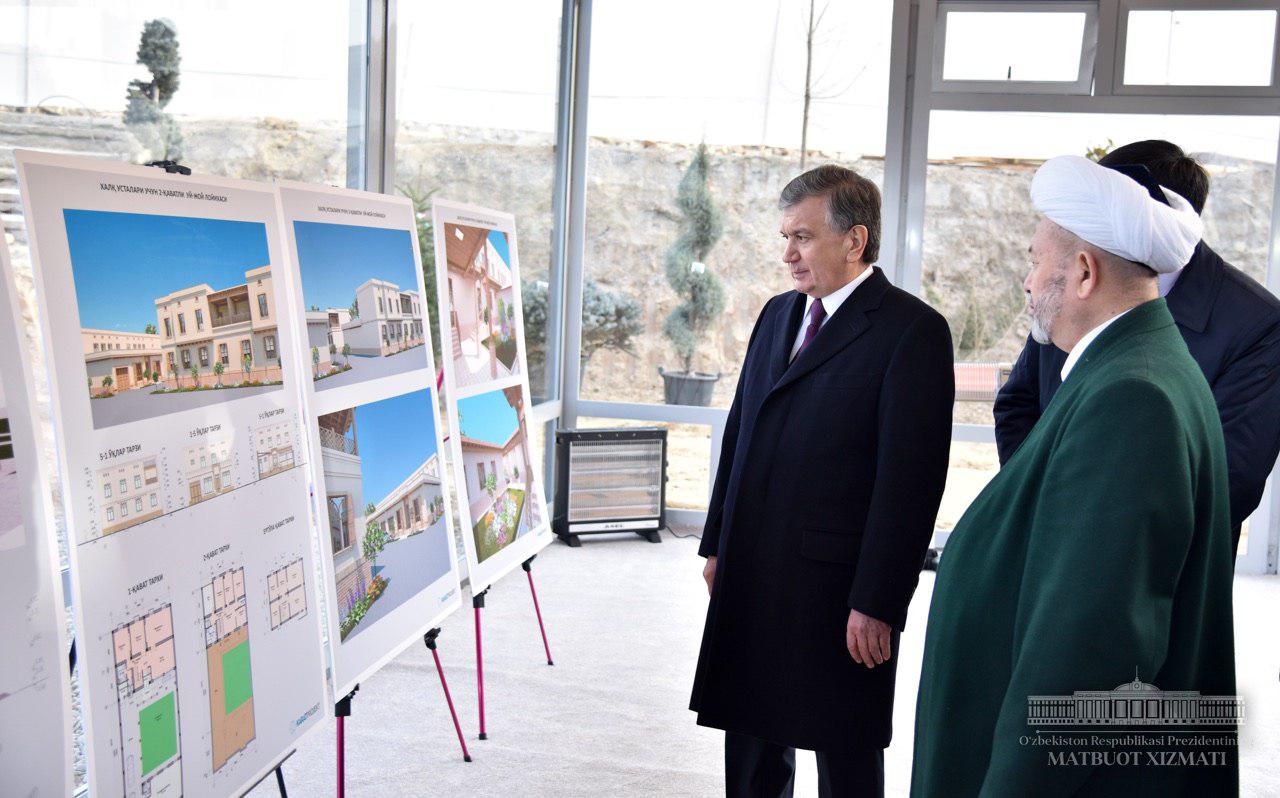 President Shavkat Mirziyoyev visited “Suzuk-ota” mausoleum