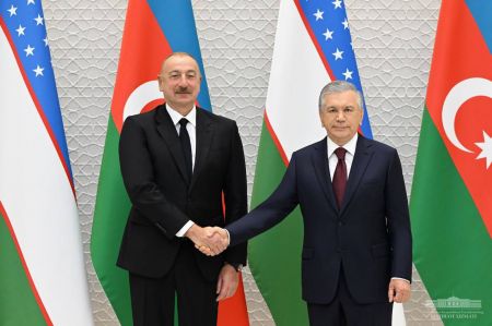 Ўзбекистон ва Озарбайжон Президентлари Олий давлатлараро кенгашнинг биринчи мажлисини ўтказдилар Ўзбекистон ва Озарбайжон Президентлари Олий давлатлараро кенгашнинг биринчи мажлисини ўтказдилар
