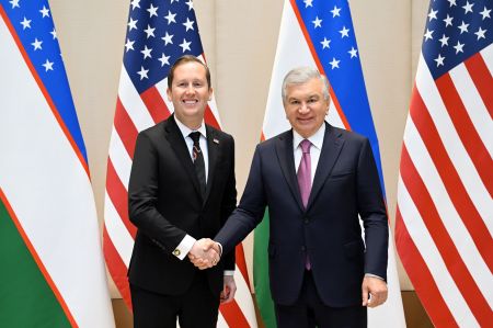Oʻzbekiston Prezidenti AQSh Prezidentining maxsus vakili bilan boʻlajak tadbirlar kun tartibini muhokama qildi
