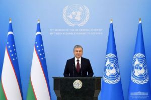 Выступление Президента Республики Узбекистан Шавката Мирзиёева на 75-й сессии Генеральной Ассамблеи Организации Объединенных Наций