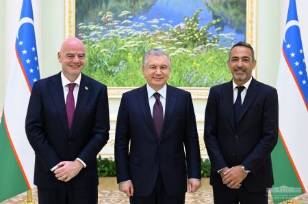 Президент Узбекистана предложил проведение крупных мероприятий ФИФА в нашей стране