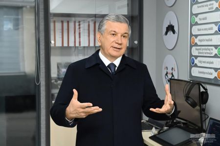 Prezident Davlat xavfsizlik xizmatining harbiy ta’lim muassasalari majmuasini borib ko‘rdi Prezident Davlat xavfsizlik xizmatining harbiy ta’lim muassasalari majmuasini borib ko‘rdi