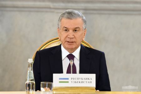 Выступление Президента Республики Узбекистан Шавката Мирзиёева на заседании Высшего Евразийского экономического совета