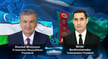 O‘zbekiston va Turkmaniston Prezidentlari strategik sheriklikni yanada kengaytirish masalalarini muhokama qildilar