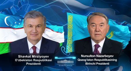 O‘zbekiston Prezidenti Qozog‘istonning birinchi Prezidenti bilan telefon orqali muloqot qildi