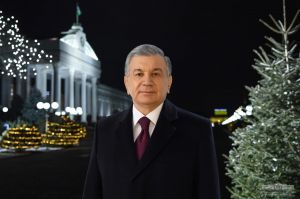 Новогоднее поздравление  народу Узбекистана