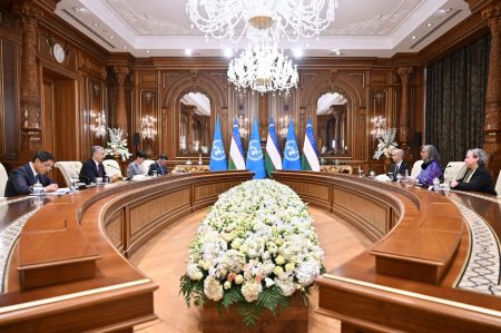 Президент Узбекистана отметил возможности для развития партнерства с ООН-Хабитат